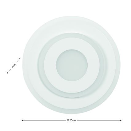 Brilagi - LED sieninis šviestuvas MODERN MINI LED/29W/230V 3000/4000/6000K