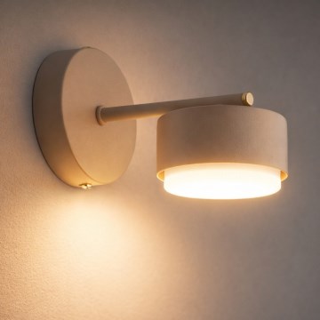 Brilagi - LED sieninis šviestuvas MONO 1xGX53/12W/230V smėlinis