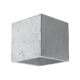 Brilagi -  LED sieninis akcentinis šviestuvas MURO 1xG9/3,5W/230V betonas
