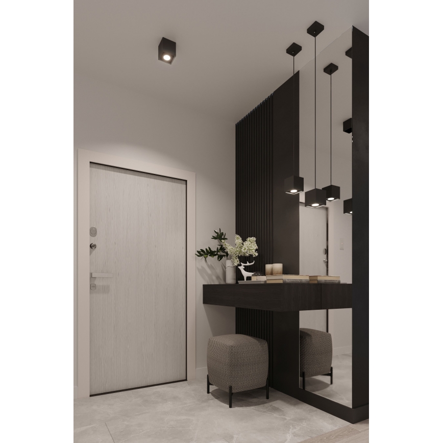 Brilagi -  LED sieninis akcentinis šviestuvas MURO 1xG9/4W/230V juoda