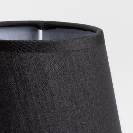 Brilagi - LED Lankstus sieninis šviestuvas NUBILA 1xE27/25W/230V + LED/3W matinis chromas/juoda