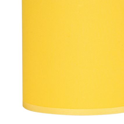Brilagi - LED lanksti sieninė lempa NUBILA WOOD 1xE27/25W/230V + LED/3W ąžuolas/juoda/geltona