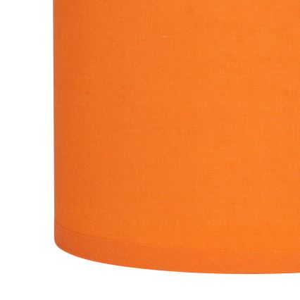 Brilagi - Lanksčioji LED sieninė lempa NUBILA WOOD 1xE27/25W/230V + LED/3W ąžuolas/juoda/oranžinė
