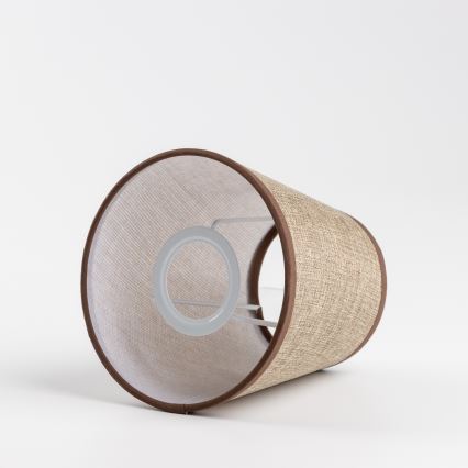 Brilagi - LED Lankstus sieninis šviestuvas NUBILA WOOD 1xE27/25W/230V + LED/3W ąžuolas/ruda