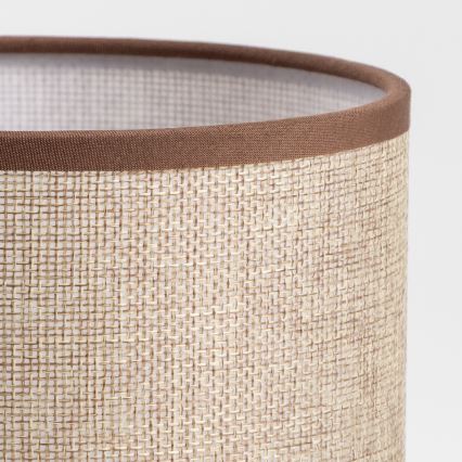 Brilagi - LED Lankstus sieninis šviestuvas NUBILA WOOD 1xE27/25W/230V + LED/3W ąžuolas/ruda