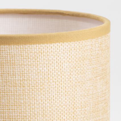 Brilagi - LED Lankstus sieninis šviestuvas NUBILA WOOD 1xE27/25W/230V + LED/3W ąžuolas/šviesiai rudos spalvos