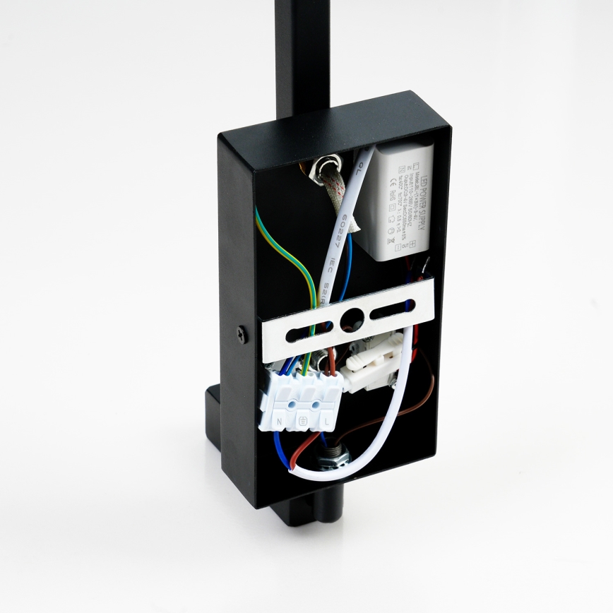 Brilagi - LED sieninis šviestuvas RAYA 1xE14/40W/230V + LED/3W juoda