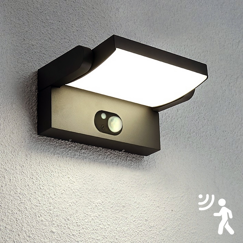 Brilagi - LED sieninis šviestuvas su jutikliu, įkraunamas saulės energija ANKLE LED/3,5W/3,7V 2200 mAh IP54