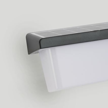 Brilagi - LED sieninis šviestuvas su jutikliu, įkraunamas saulės energija SAULĖ RAY LED/6W/3,7V 2200 mAh IP44