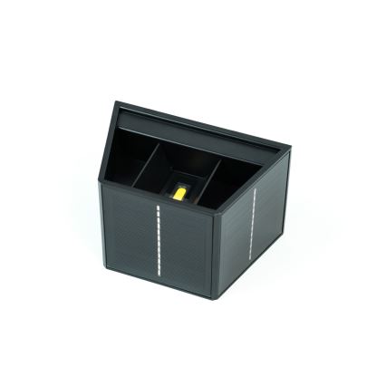 Brilagi - LED sieninis šviestuvas su jutikliu, įkraunamas saulės energija SOLAR CUBE LED/2W/3,2V 1300 mAh IP54