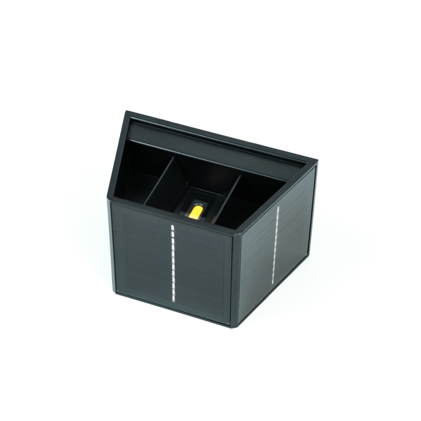 Brilagi - LED sieninis šviestuvas su jutikliu, įkraunamas saulės energija SOLAR CUBE LED/2W/3,2V 1300 mAh IP54