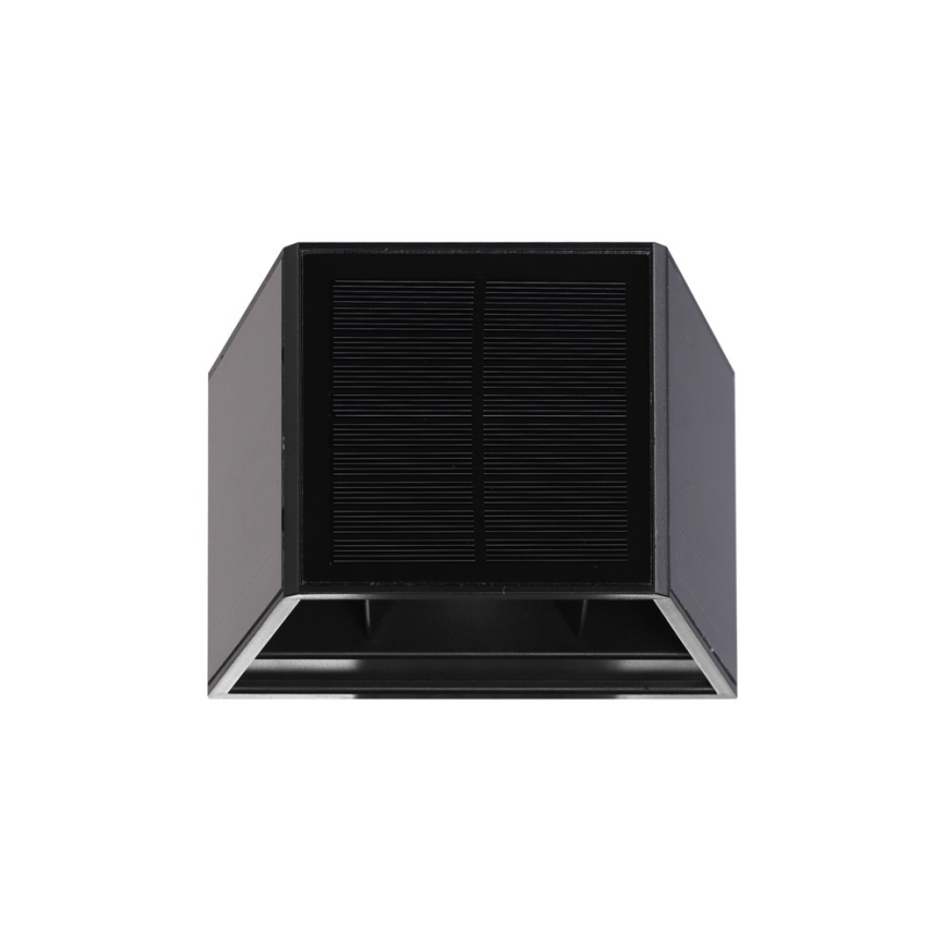 Brilagi - LED sieninis šviestuvas su jutikliu, įkraunamas saulės energija SOLAR CUBE LED/2W/3,2V 1300 mAh IP54