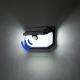 Brilagi - LED sieninis šviestuvas su jutikliu, įkraunamas saulės energija WALLIE LED/4W/3,7V 6500K IP65