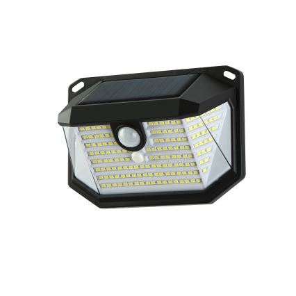 Brilagi - LED sieninis šviestuvas su jutikliu, įkraunamas saulės energija WALLIE LED/4W/5,5V 1200 mAh 3000K IP65