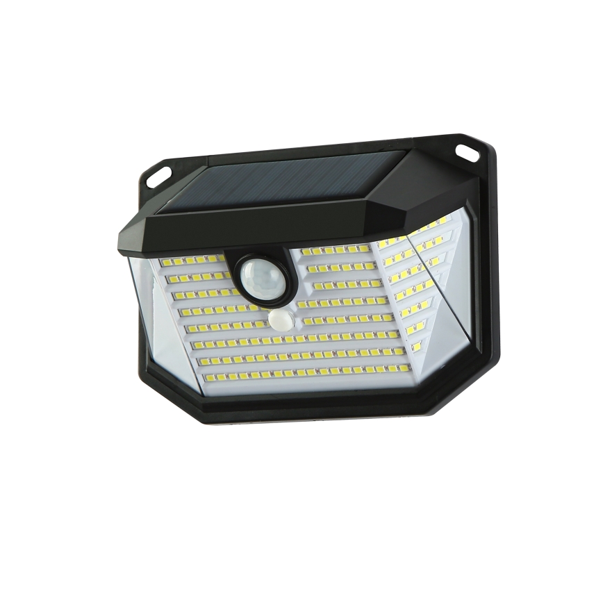 Brilagi - LED sieninis šviestuvas su jutikliu, įkraunamas saulės energija WALLIE LED/4W/5,5V 1200 mAh 3000K IP65