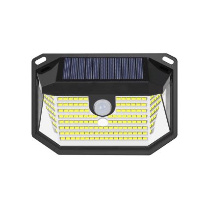 Brilagi - LED sieninis šviestuvas su jutikliu, įkraunamas saulės energija WALLIE LED/4W/5,5V 1200 mAh 3000K IP65