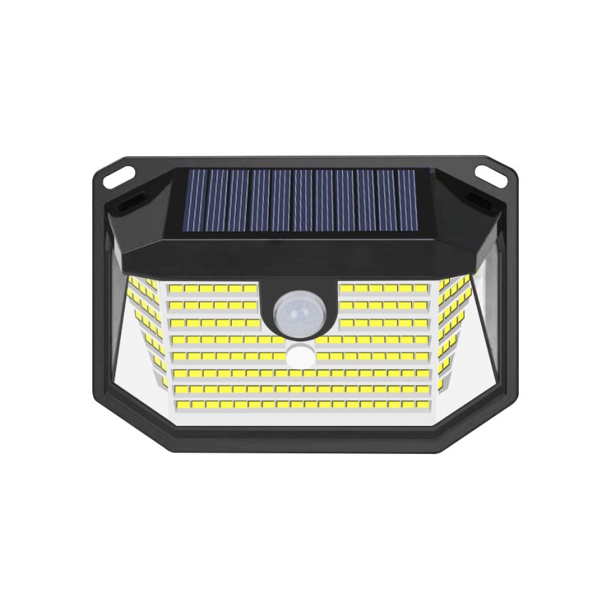 Brilagi - LED sieninis šviestuvas su jutikliu, įkraunamas saulės energija WALLIE LED/4W/5,5V 1200 mAh 3000K IP65