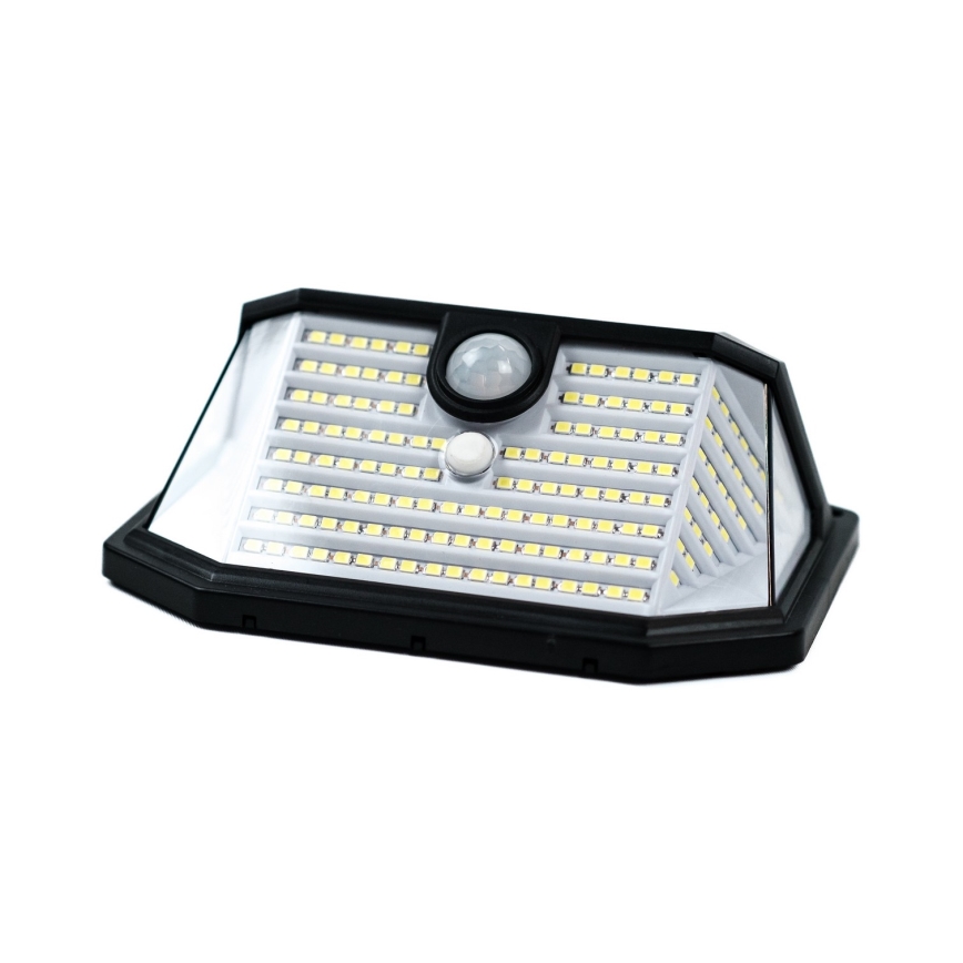 Brilagi - LED sieninis šviestuvas su jutikliu, įkraunamas saulės energija WALLIE LED/4W/5,5V 1200 mAh 3000K IP65