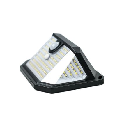 Brilagi - LED sieninis šviestuvas su jutikliu, įkraunamas saulės energija WALLIE LED/4W/5,5V 1200 mAh 3000K IP65