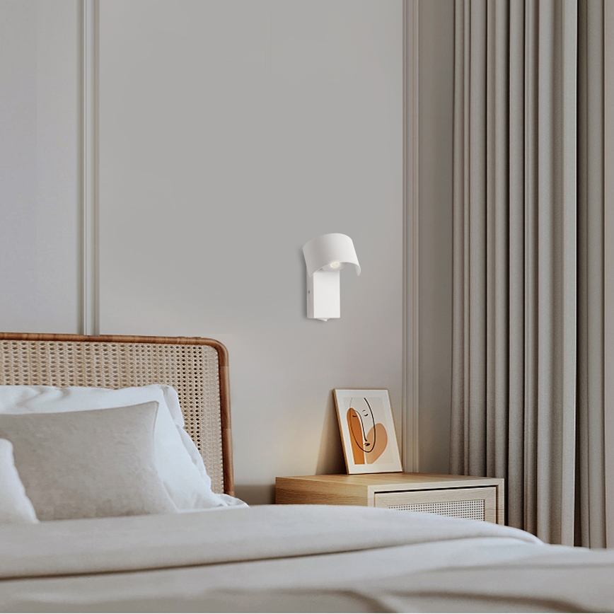 Brilagi - LED sieninis šviestuvas VASTO LED/3W/230V balta