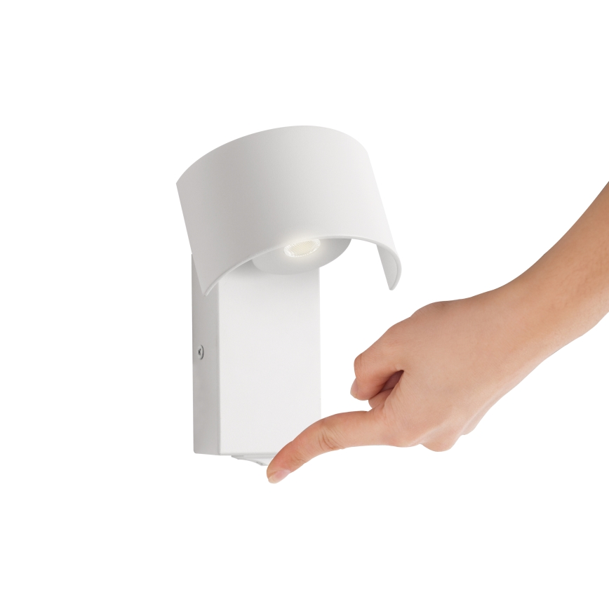 Brilagi - LED sieninis šviestuvas VASTO LED/3W/230V balta