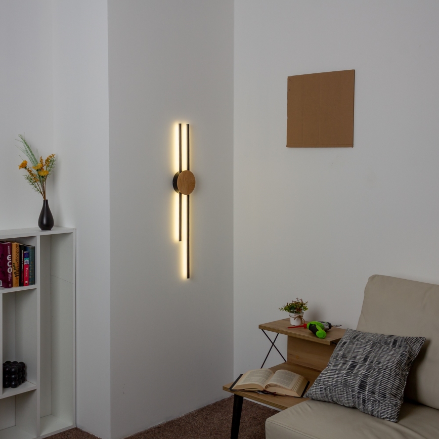 Brilagi - LED sieninis šviestuvas WOODY COLLINE LED/15W/230V 80 cm ąžuolas