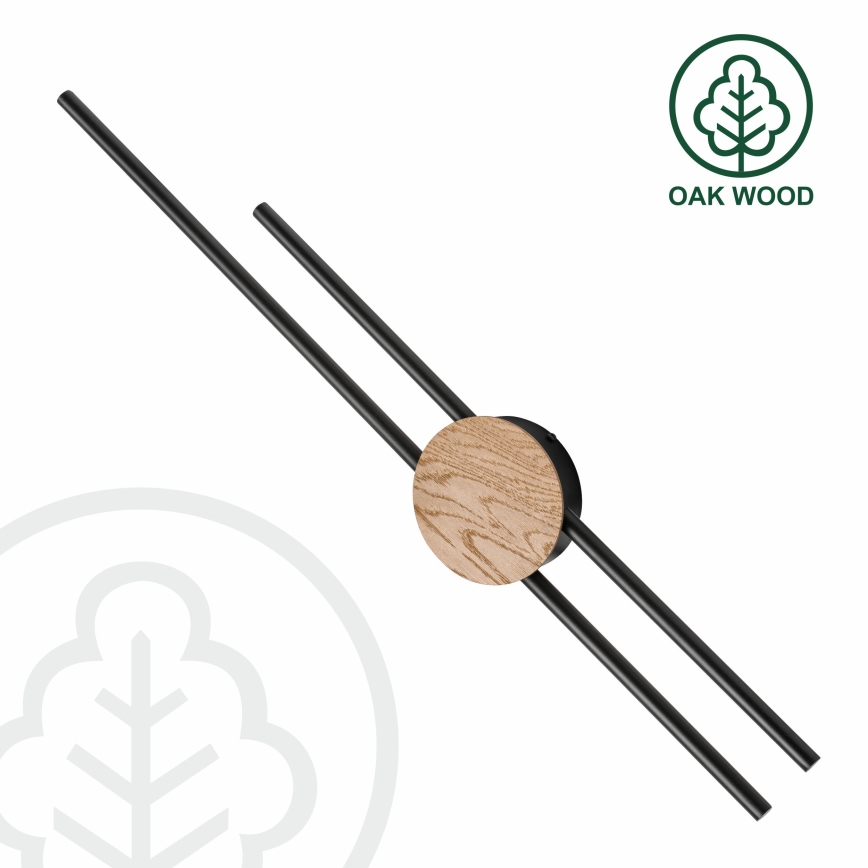 Brilagi - LED sieninis šviestuvas WOODY COLLINE LED/15W/230V 80 cm ąžuolas