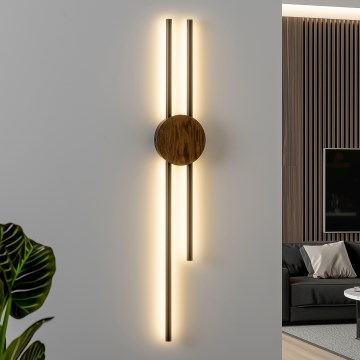 Brilagi - LED sieninis šviestuvas WOODY COLLINE LED/15W/230V 80 cm ąžuolas