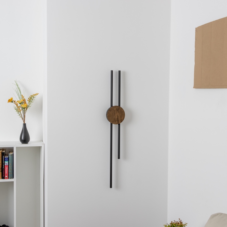 Brilagi - LED Sieninis šviestuvas WOODY COLLINE LED/15W/230V 80 cm ąžuolas riešutas