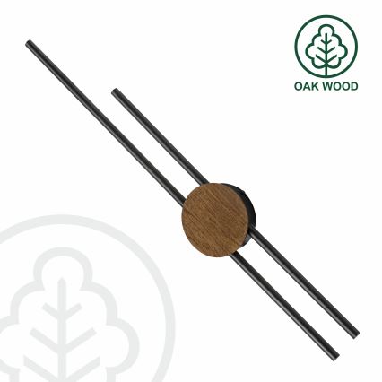 Brilagi - LED Sieninis šviestuvas WOODY COLLINE LED/15W/230V 80 cm ąžuolas riešutas