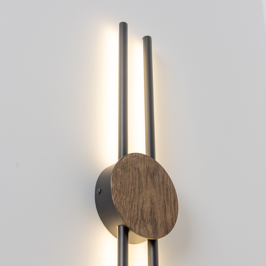Brilagi - LED Sieninis šviestuvas WOODY COLLINE LED/15W/230V 80 cm ąžuolas riešutas