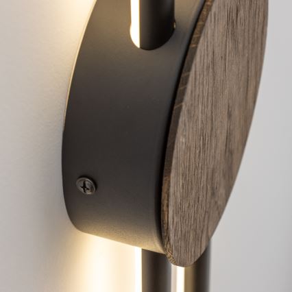 Brilagi - LED Sieninis šviestuvas WOODY COLLINE LED/15W/230V 80 cm ąžuolas riešutas