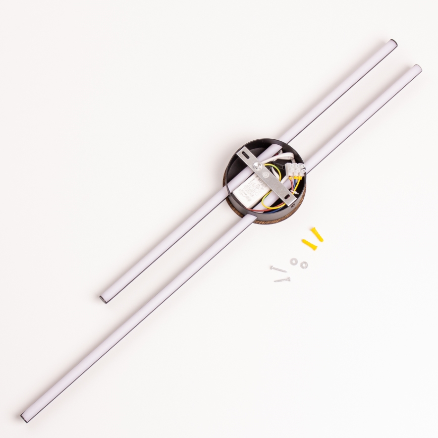 Brilagi - LED Sieninis šviestuvas WOODY COLLINE LED/15W/230V 80 cm ąžuolas riešutas