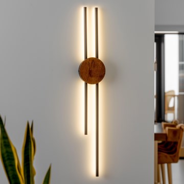Brilagi - LED sieninis šviestuvas WOODY COLLINE LED/15W/230V 80 cm ąžuolas vyšnia