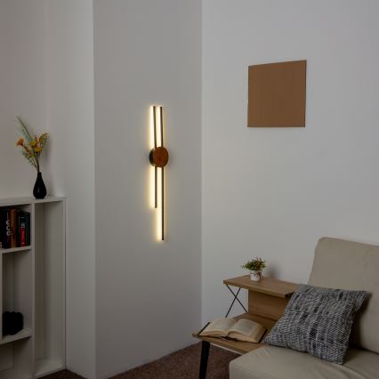 Brilagi - LED sieninis šviestuvas WOODY COLLINE LED/15W/230V 80 cm ąžuolas vyšnia