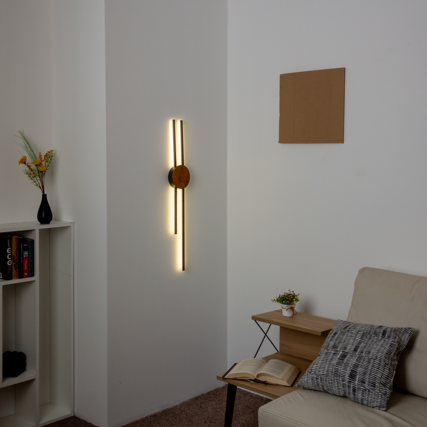Brilagi - LED sieninis šviestuvas WOODY COLLINE LED/15W/230V 80 cm ąžuolas vyšnia