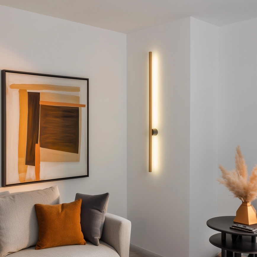 Brilagi - LED sieninis šviestuvas WOODY LINE LED/12W/230V 120 cm ąžuolas