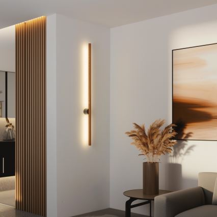 Brilagi - LED sieninis šviestuvas WOODY LINE LED/12W/230V 120 cm ąžuolas vyšnia