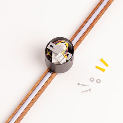 Brilagi - LED sieninis šviestuvas WOODY LINE LED/12W/230V 120 cm ąžuolas vyšnia