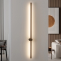 Brilagi - LED sieninis šviestuvas WOODY LINE LED/7W/230V 4000K 60 cm ąžuolas/riešutas