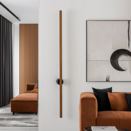 Brilagi - LED sieninis šviestuvas WOODY LINE LED/7W/230V 4000K 60 cm ąžuolas vyšnia