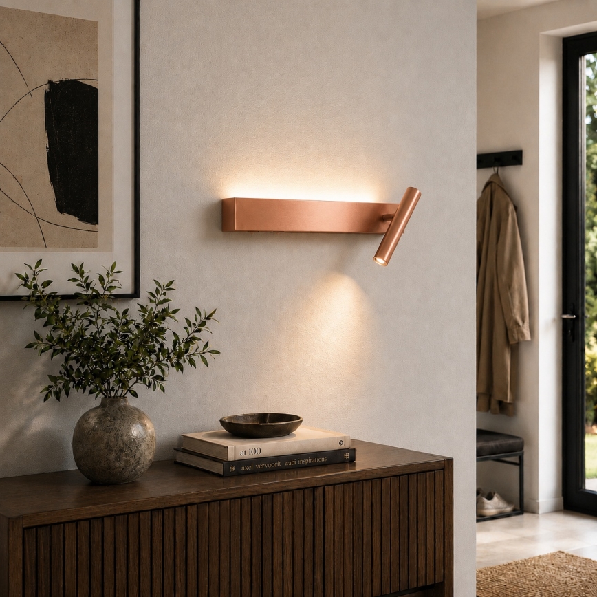 BRILAGI - LED sieninis taškinis šviestuvas ARLIX LED/3W/230V + LED/7W bronzinis CRI 90