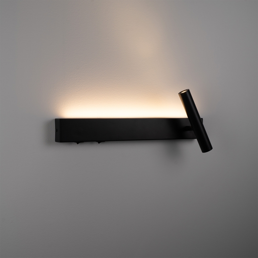 BRILAGI - LED sieninis taškinis šviestuvas ARLIX LED/3W/230V + LED/7W juodas CRI 90