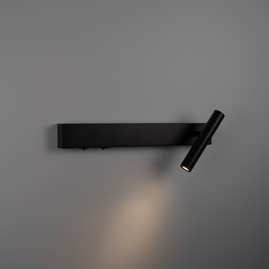 BRILAGI - LED sieninis taškinis šviestuvas ARLIX LED/3W/230V + LED/7W juodas CRI 90