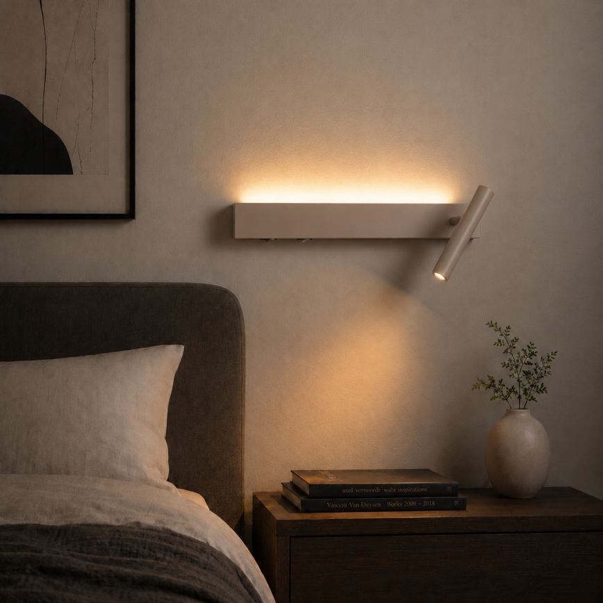 BRILAGI - LED sieninis taškinis šviestuvas ARLIX LED/3W/230V + LED/7W smėlinė CRI 90