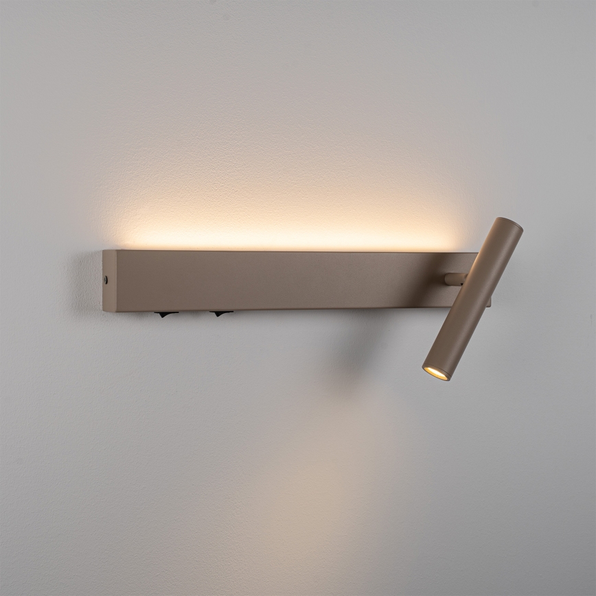 BRILAGI - LED sieninis taškinis šviestuvas ARLIX LED/3W/230V + LED/7W smėlinė CRI 90