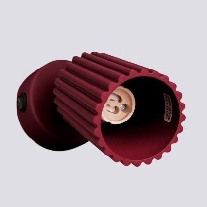 Brilagi - LED sieninis taškinis šviestuvas CRESTO 1xGU10/10W/230V burgundiškas