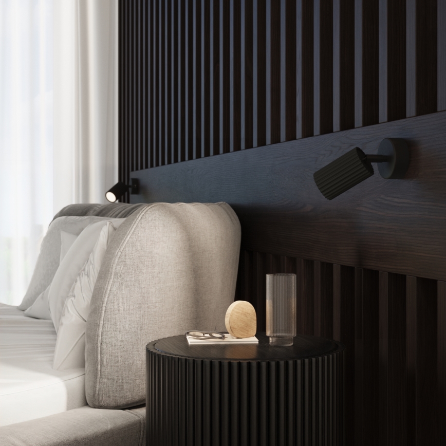 Brilagi - LED sieninis taškinis šviestuvas CRESTO 1xGU10/10W/230V juodas