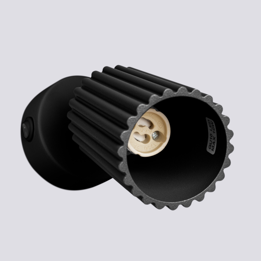 Brilagi - LED sieninis taškinis šviestuvas CRESTO 1xGU10/10W/230V juodas