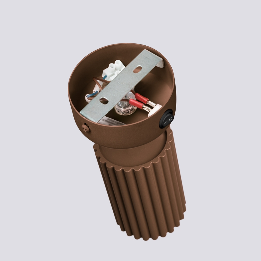 Brilagi - LED sieninis taškinis šviestuvas CRESTO 1xGU10/10W/230V rudas